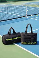 Pack of 2 Puffer bags // Neon On Black Urban Monkey®
