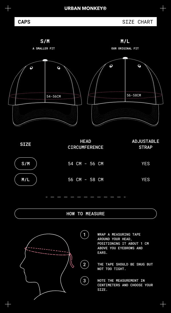 Size Chart Mobile Image