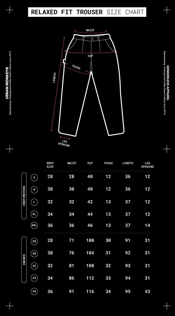 Buy Beige Relaxed Fit Trouser Online Urban Monkey®