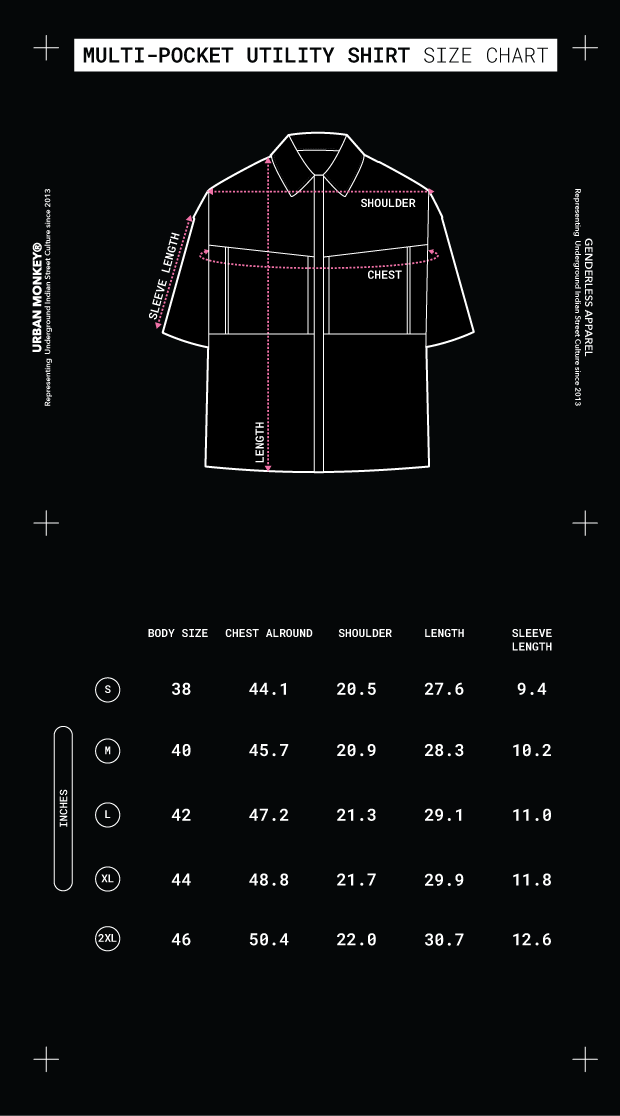 Size Chart Mobile Image