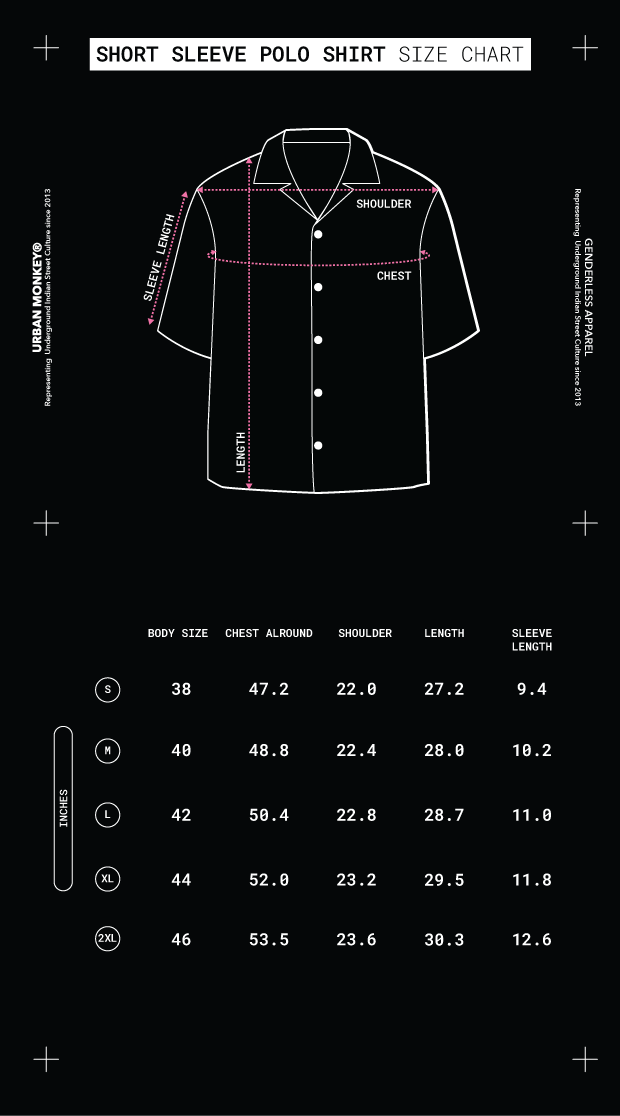 Size Chart Mobile Image