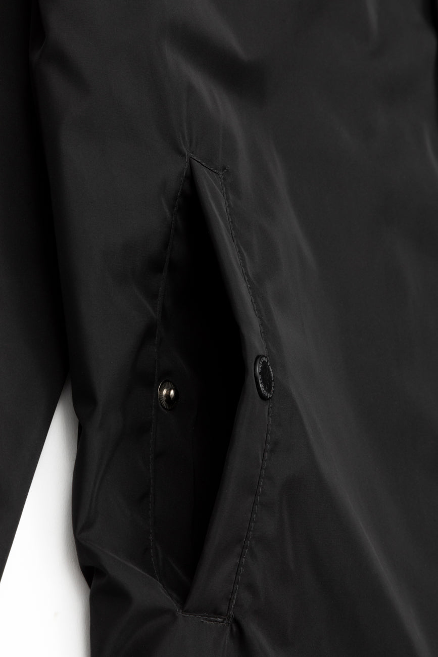 Button Down Lightweight Jacket // Black - Urban Monkey® - UM23A_SH_005_XS
