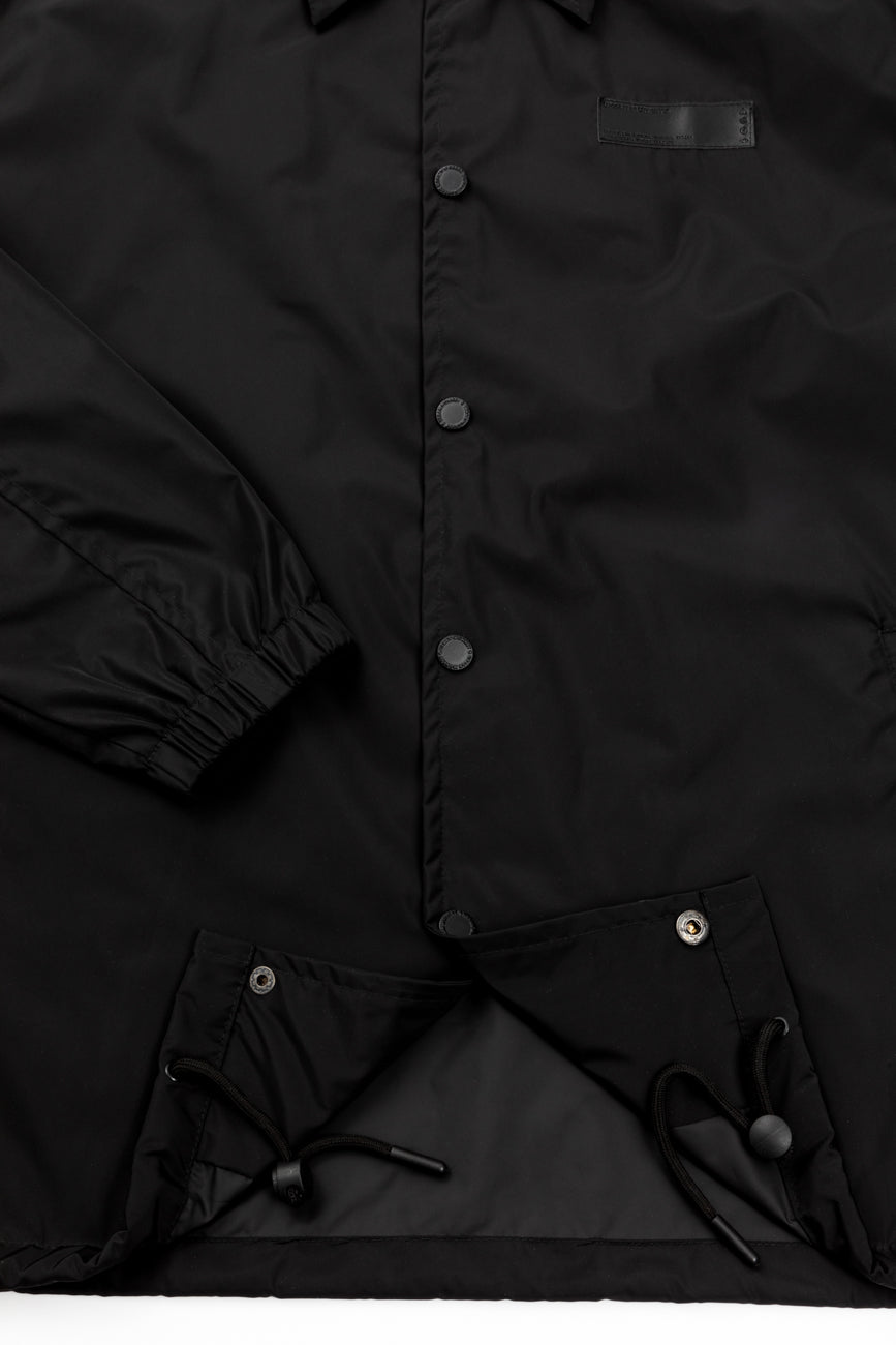 Button Down Lightweight Jacket // Black - Urban Monkey® - UM23A_SH_005_XS