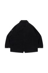 Hobo Shacket // Black - Urban Monkey® - UM23A_SH_004A_XS/S