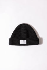 Fisherman Beanie // Black - Urban Monkey® - UM23SMB427_BLK