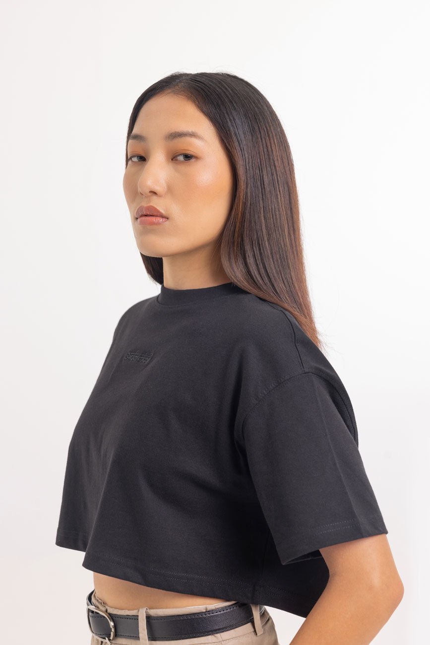 Holy // Womens Cropped Box Fit Tee - Urban Monkey® - UM24A_CT_002_S