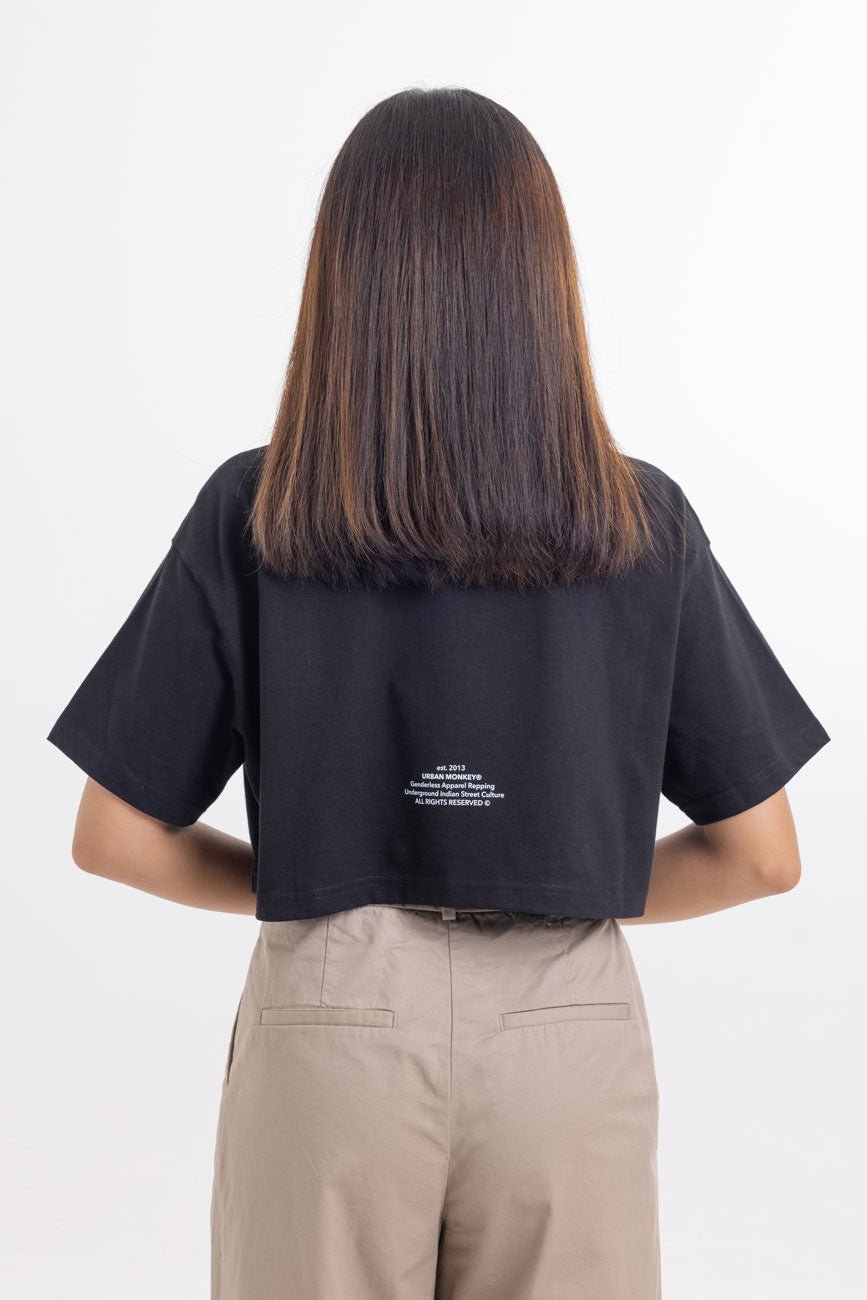 Holy // Womens Cropped Box Fit Tee - Urban Monkey® - UM24A_CT_002_S