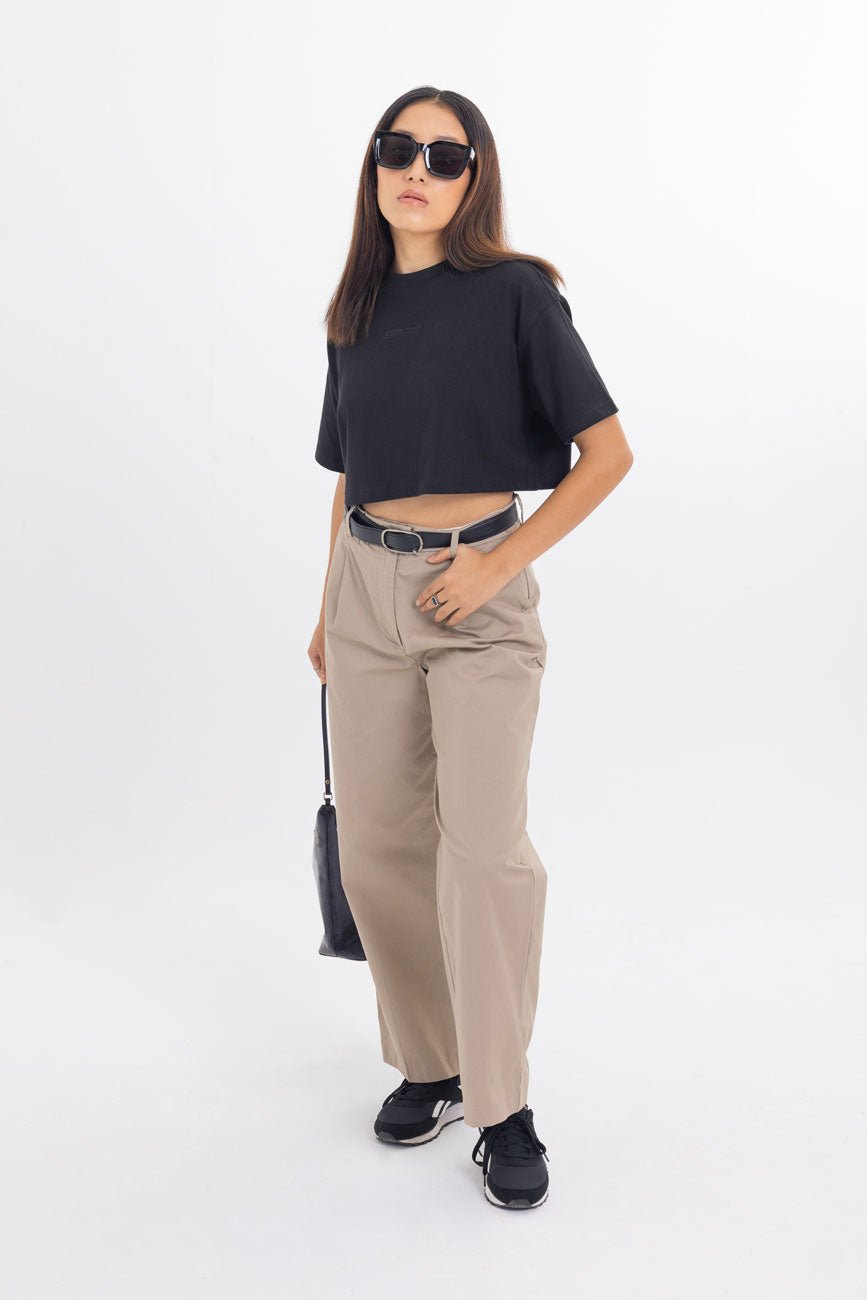 Holy // Womens Cropped Box Fit Tee - Urban Monkey® - UM24A_CT_002_S