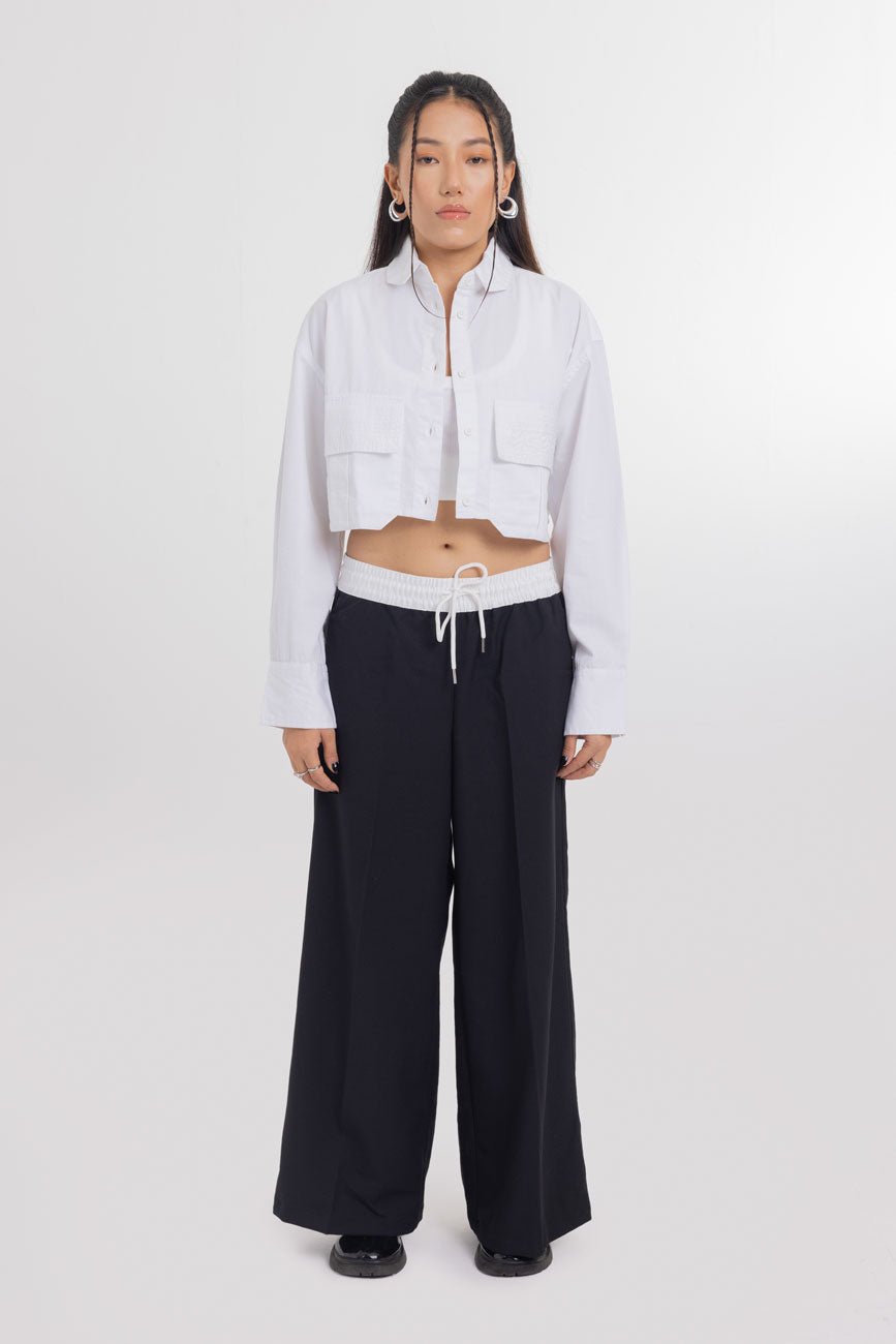 Family Business // CROPPED SHIRT - Urban Monkey® - SH_WH_006_S