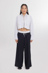 Family Business // CROPPED SHIRT - Urban Monkey® - SH_WH_006_S