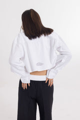 Family Business // CROPPED SHIRT - Urban Monkey® - SH_WH_006_S