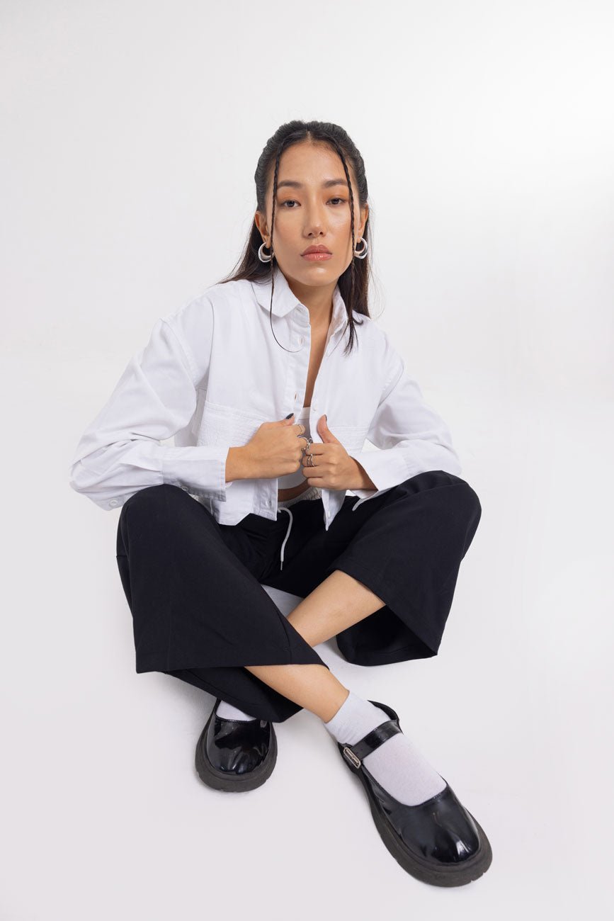 Family Business // CROPPED SHIRT - Urban Monkey® - SH_WH_006_S
