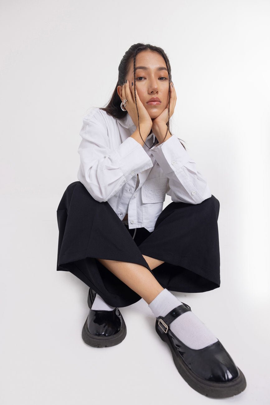 Family Business // CROPPED SHIRT - Urban Monkey® - SH_WH_006_S