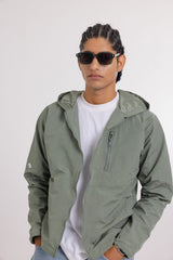Forrest Gump // Lightweight Nylon Jacket - Urban Monkey® - UM23_JK_W008_GN_S