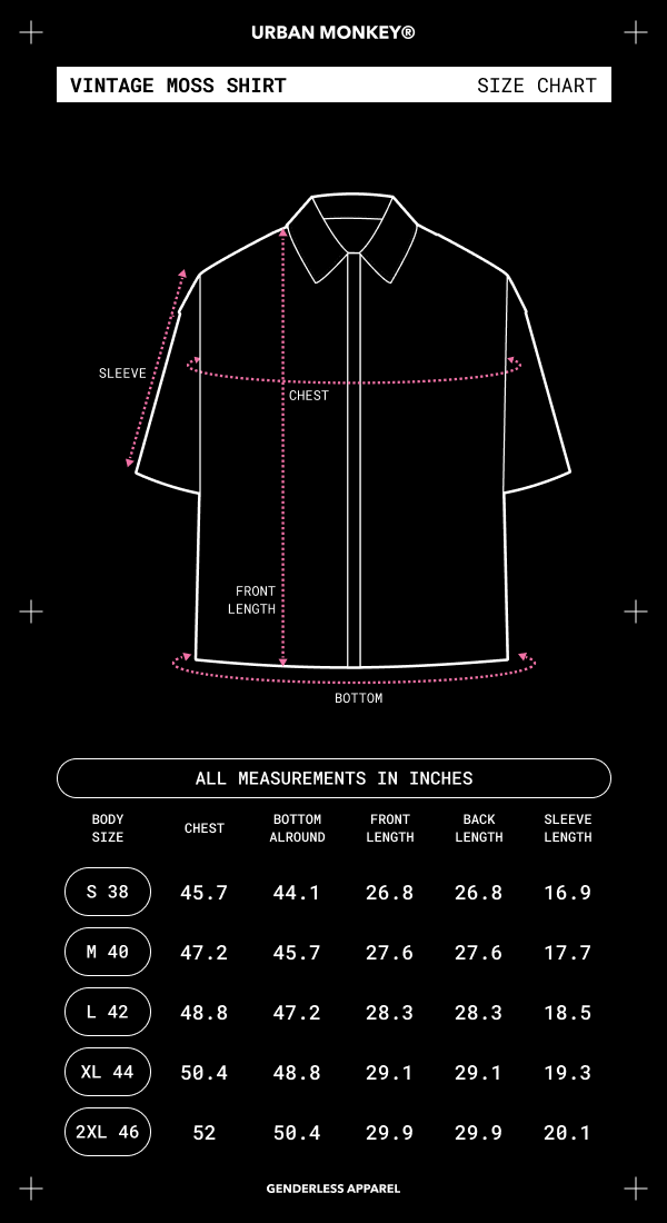 Size Chart Mobile Image