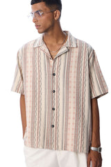 Retro Stripe Resort Shirt Urban Monkey®