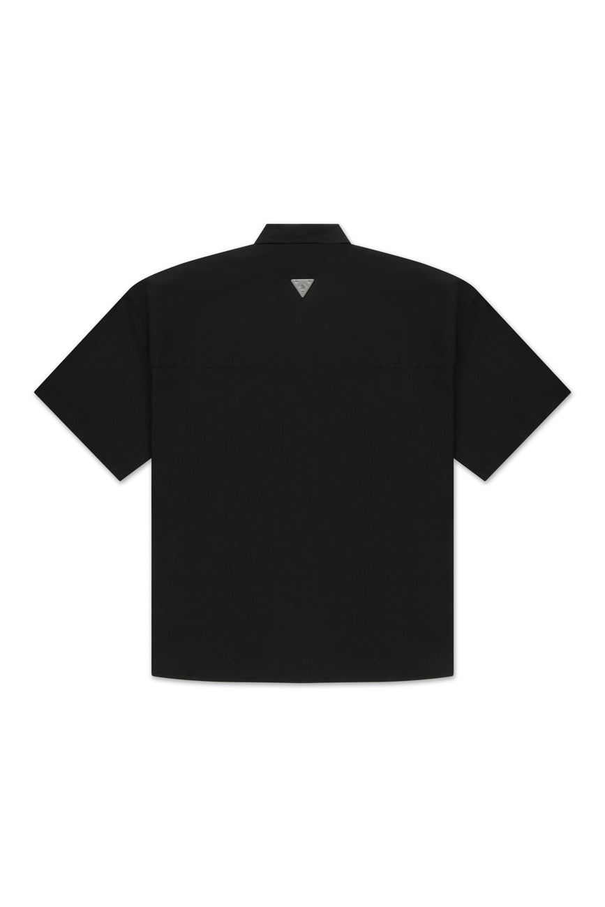 Zip Up Shirt // Black