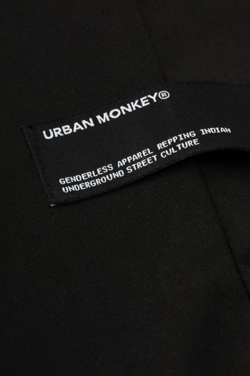 Zip Up Shirt // Black
