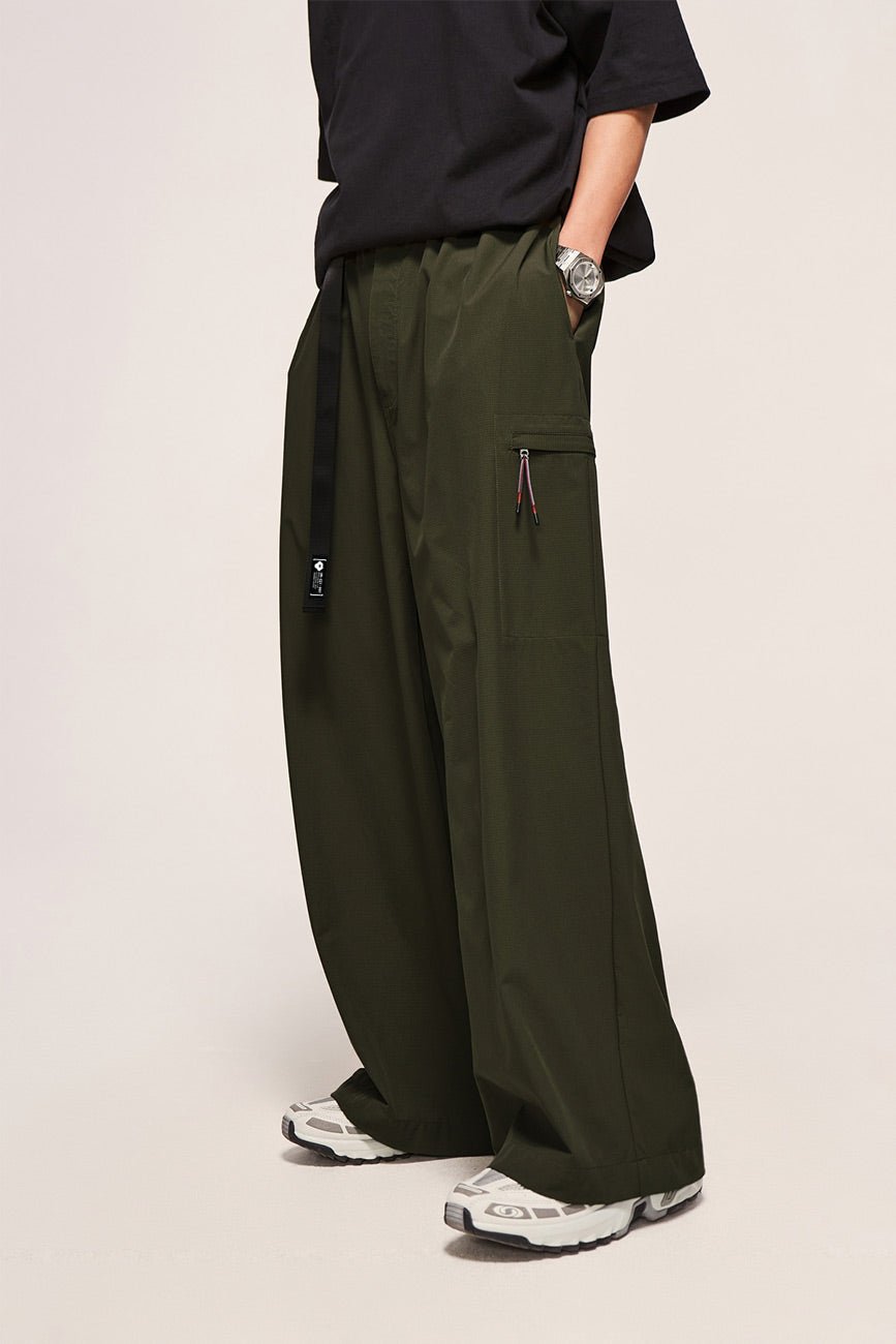 Baggy Cargo Pants // 002 - Urban Monkey® - 12128S23_AGRN_S