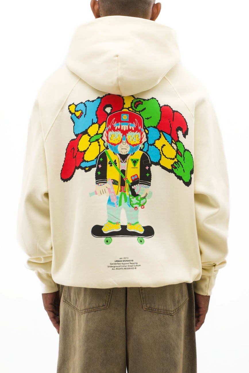 Baby Mnky Hoodie - Urban Monkey® - UM23_A_HS_W007_XS