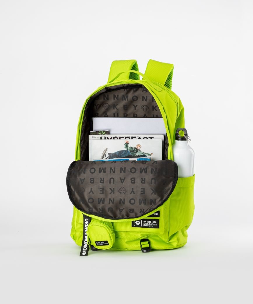 City Backpack // Neon - Urban Monkey® - UM23026_NGRN