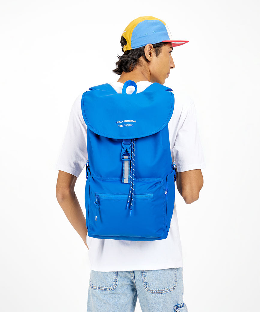 Buy City Rucksack Ocean Blue Backpack Online - Urban Monkey