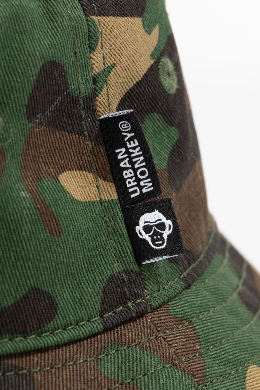 Bucket Hat // Military Monkey - Urban Monkey® - UM24BH183_CM55