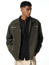 Button Down Lightweight Jacket // Olive Green - Urban Monkey® - UM24A_CORE_JK3_S