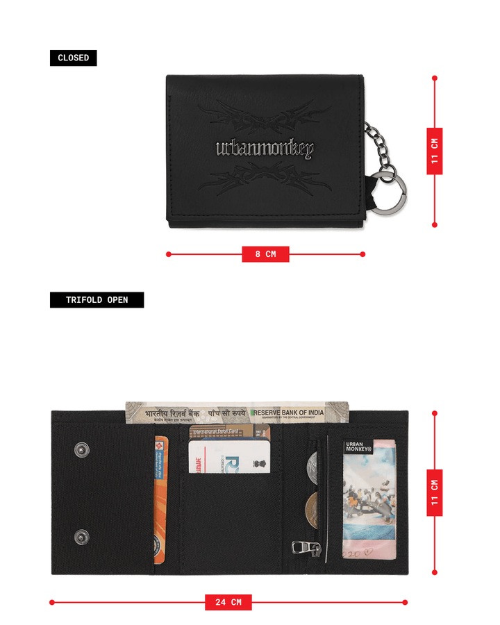 Chain Wallet // 002 - Urban Monkey® - UM25_RX_TRIW_002