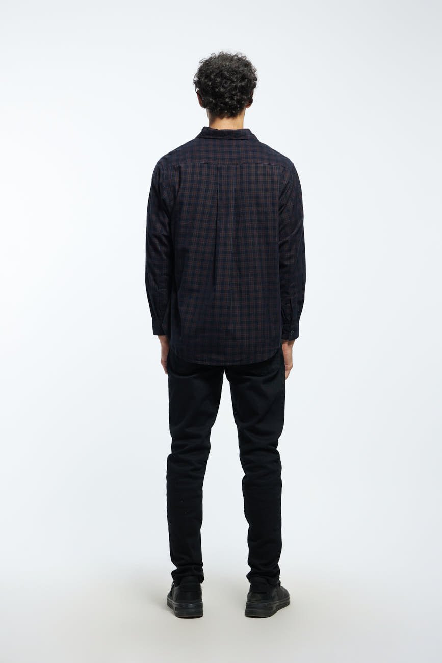 Check Corduroy Shirt 004 // regular fit - Urban Monkey® - UM23A_SH_001G_S