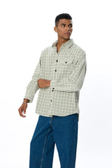 Check Corduroy Shirt 008 // regular fit - Urban Monkey® - UM24_SH_001J_S