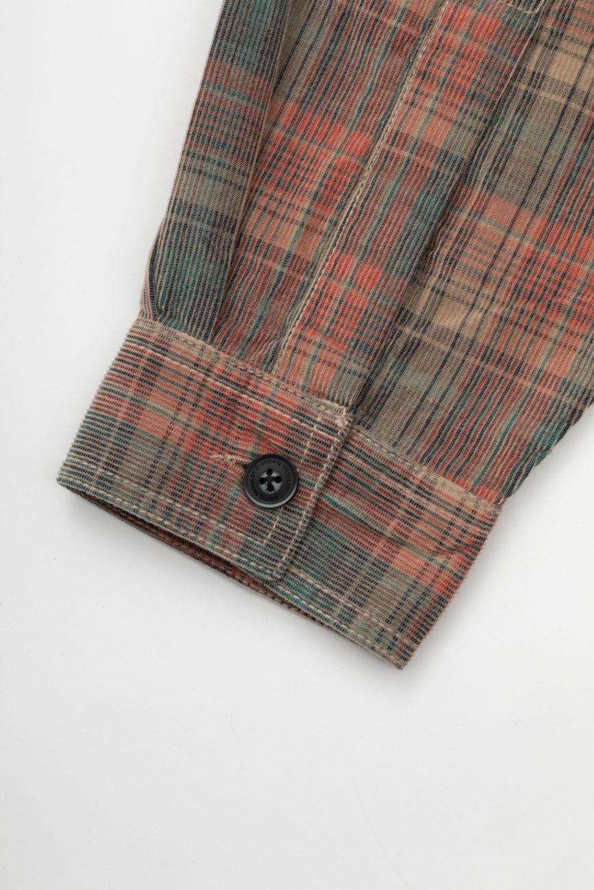 Check Corduroy Shirt 009 // regular fit - Urban Monkey® - UM24_SH_001I_S
