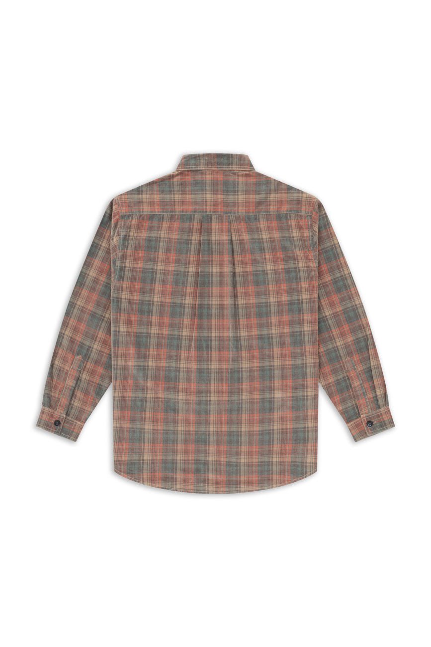 Check Corduroy Shirt 009 // regular fit - Urban Monkey® - UM24_SH_001I_S