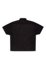 Check Corduroy Shirt 001 // oversized - Urban Monkey® - UM23A_SH_001D_XS/S