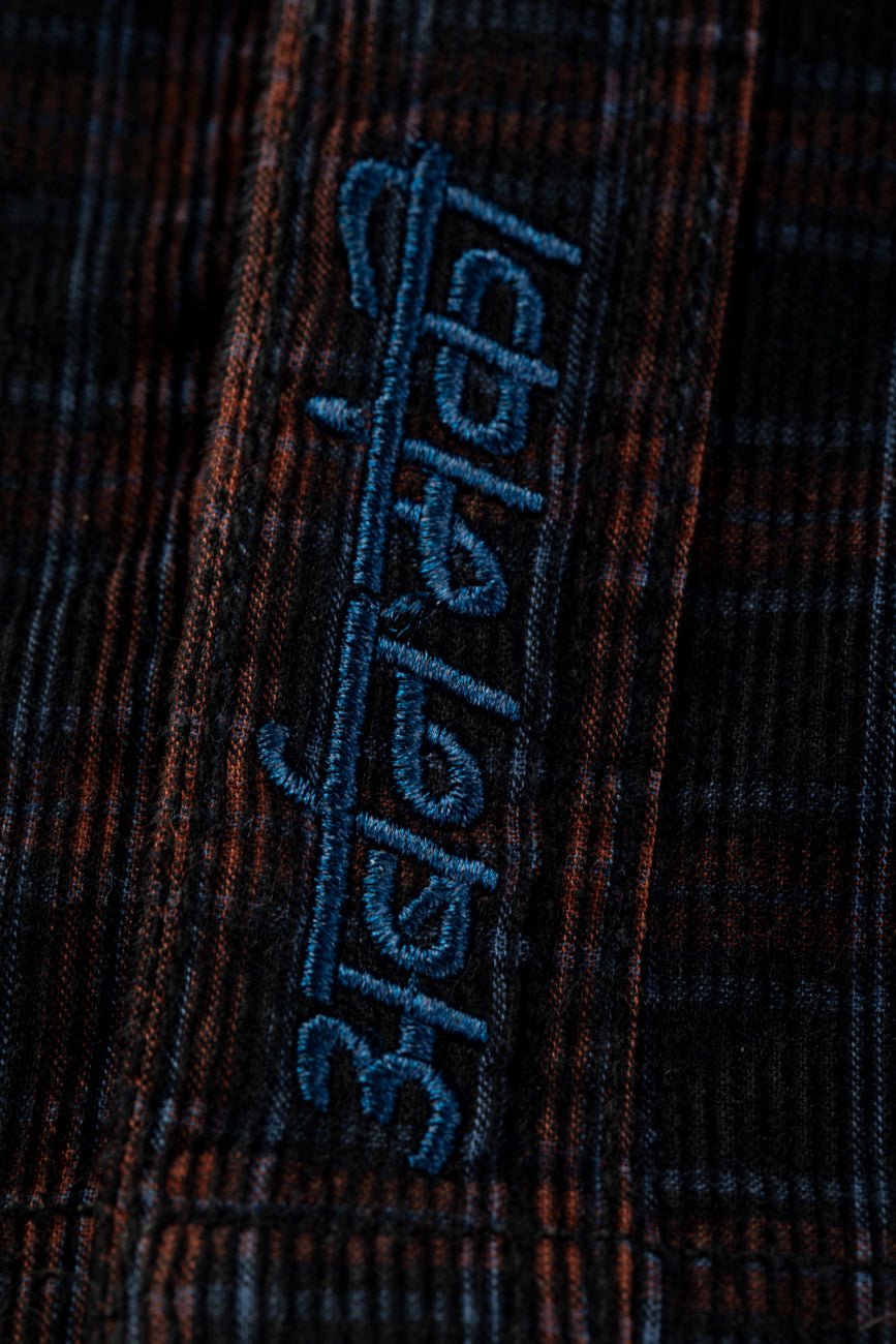 Check Corduroy Shirt 001 // oversized - Urban Monkey® - UM23A_SH_001D_XS/S