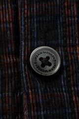 Check Corduroy Shirt 001 // oversized - Urban Monkey® - UM23A_SH_001D_XS/S