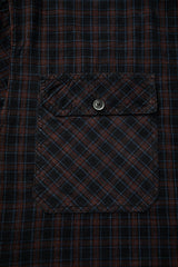 Check Corduroy Shirt 001 // oversized - Urban Monkey® - UM23A_SH_001D_XS/S