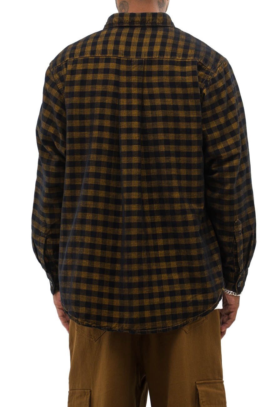 Check Corduroy Shirt 003 // regular fit - Urban Monkey® - UM23A_SH_001E_S