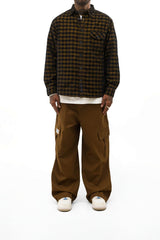 Check Corduroy Shirt 003 // regular fit - Urban Monkey® - UM23A_SH_001E_S