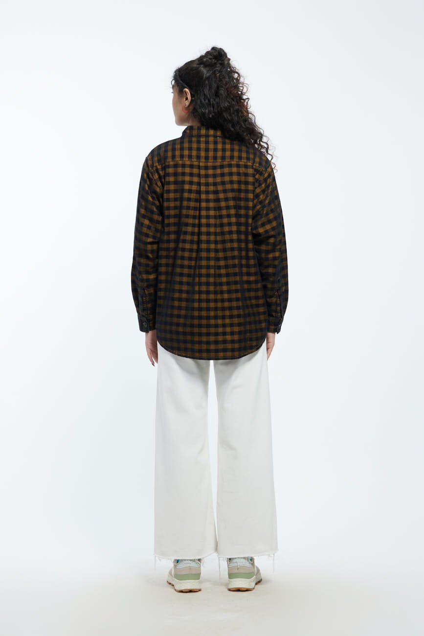 Check Corduroy Shirt 003 // regular fit - Urban Monkey® - UM23A_SH_001E_S