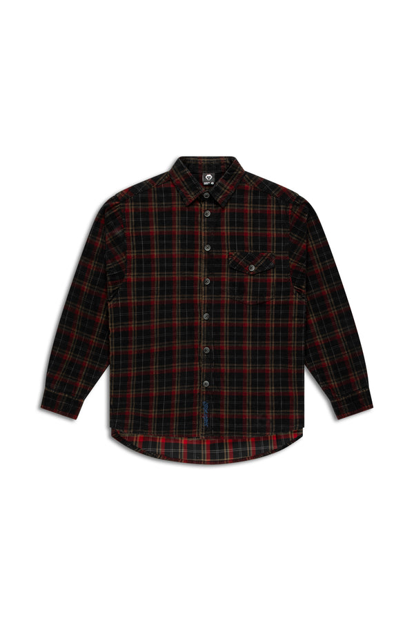 Check Corduroy Shirt 001 // regular fit