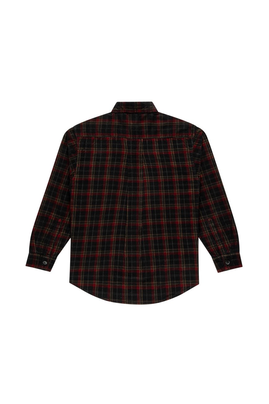 Check Corduroy Shirt 001 // regular fit - Urban Monkey® - UM23A_SH_001A_S