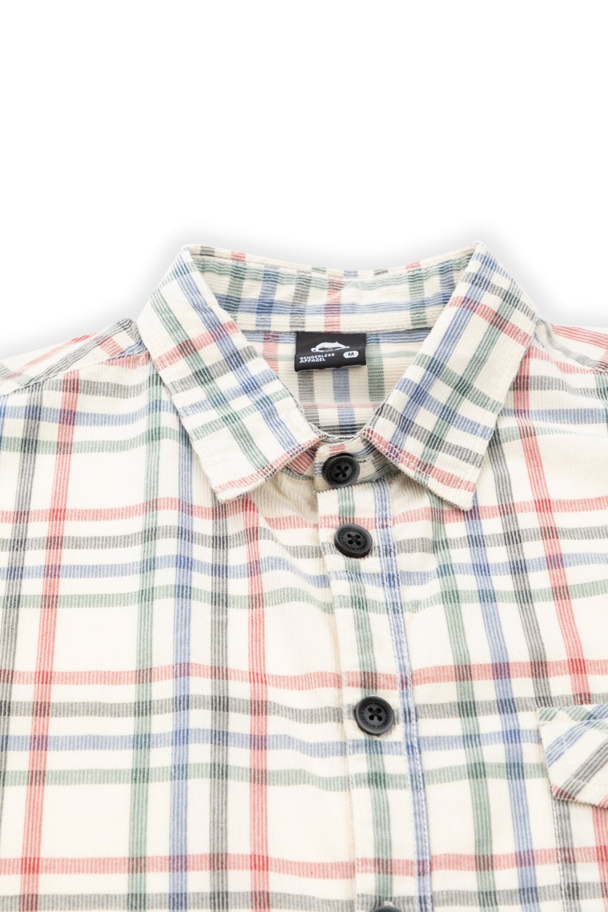 Check Corduroy Shirt 005 // regular fit - Urban Monkey® - UM23A_SH_001F_S