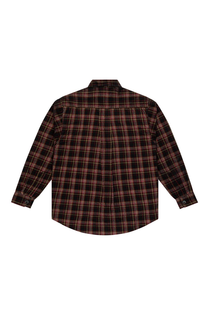 Check Corduroy Shirt 002 // regular fit - Urban Monkey® - UM23A_SH_001C_S