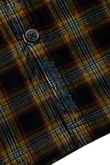 Check Corduroy Shirt 002 // oversized - Urban Monkey® - UM23A_SH_001B_XS/S