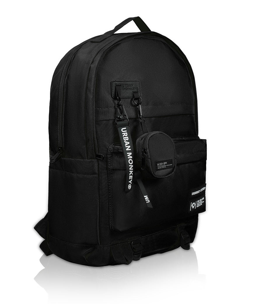 City Backpack // Black - Urban Monkey® - UM23026_BLK