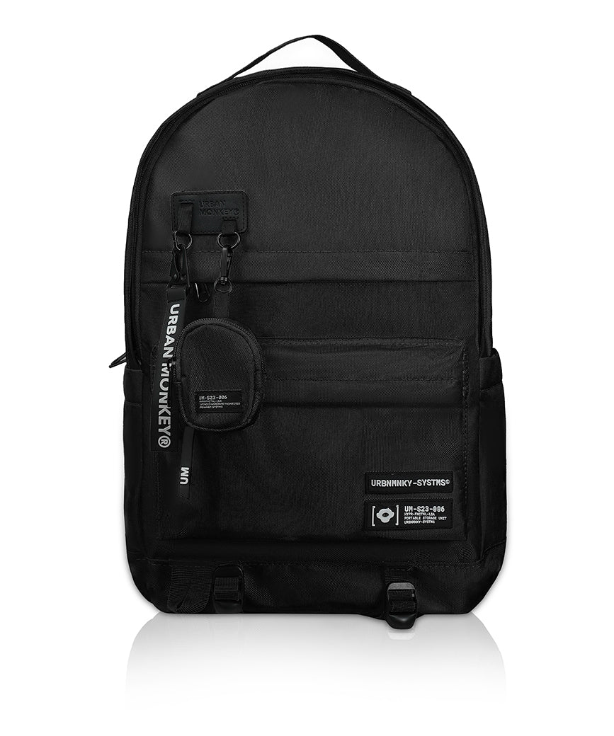 City Backpack // Black - Urban Monkey® - UM23026_BLK