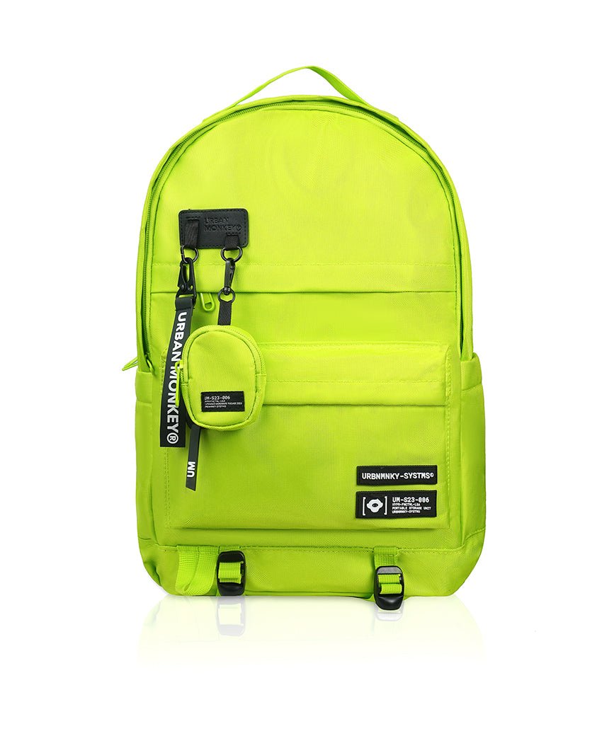City Backpack // Neon - Urban Monkey® - UM23026_NGRN