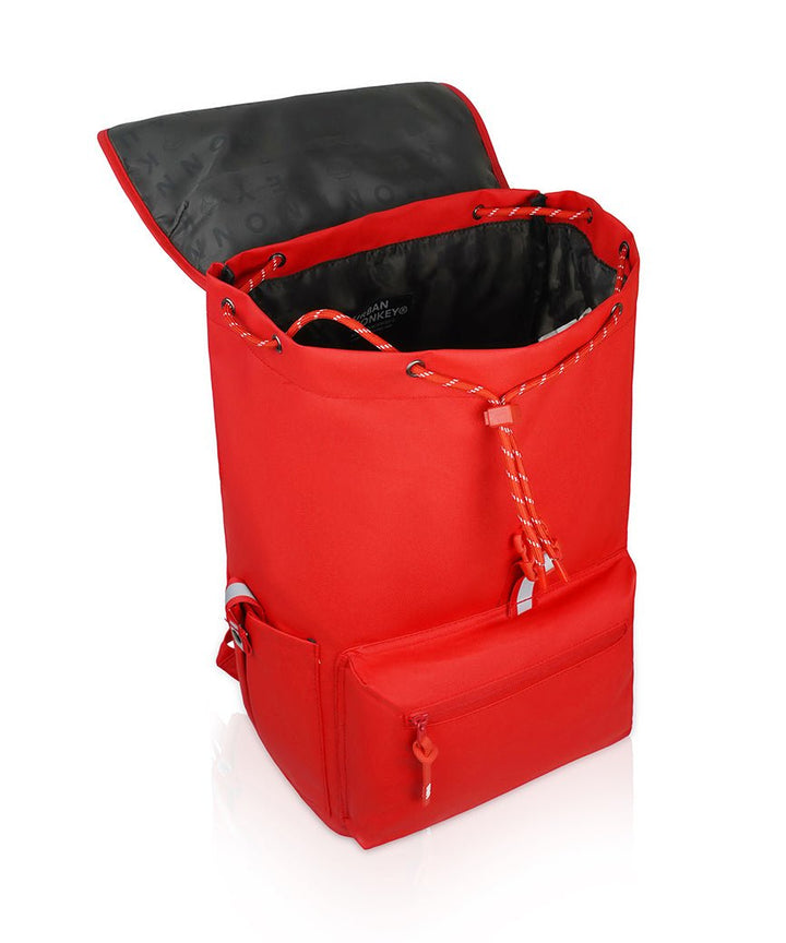Buy City Rucksack Fire Red Backpack Online – Urban Monkey®