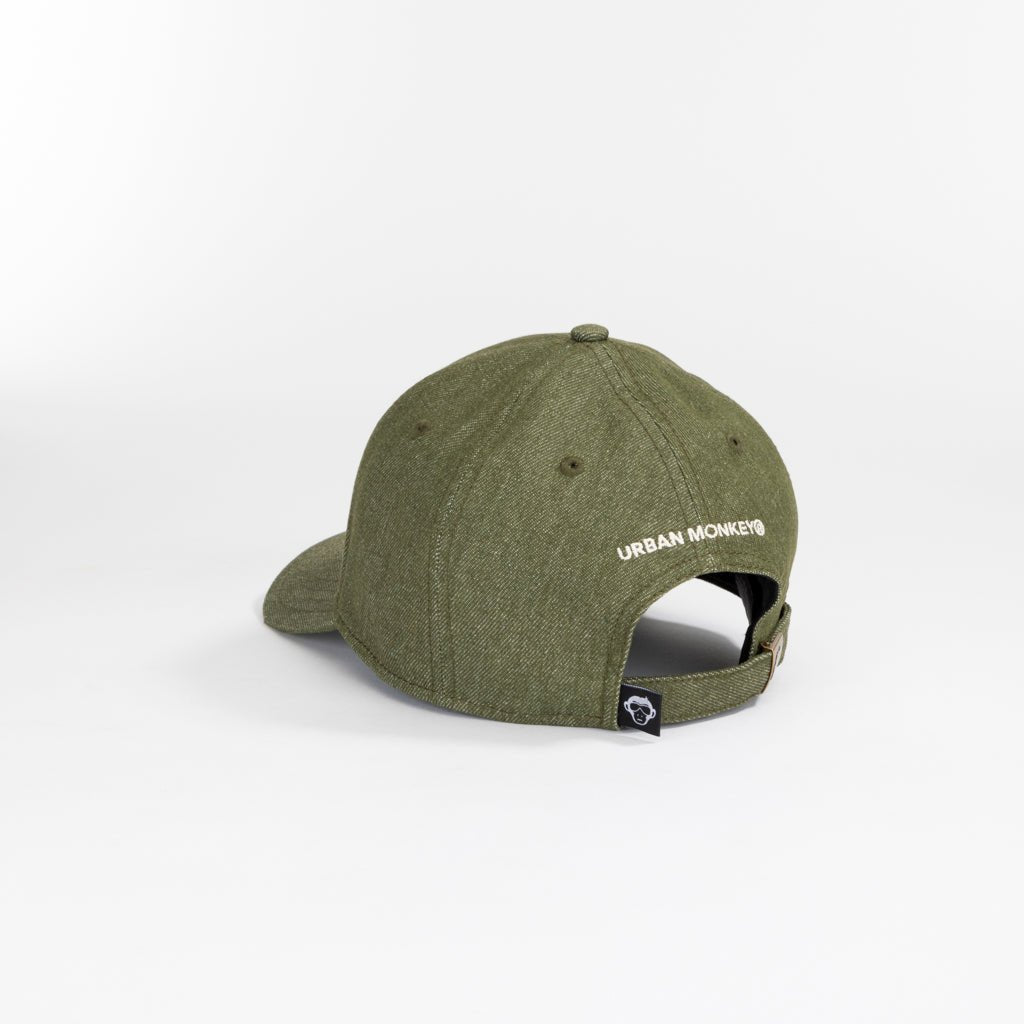 Classic Denim // Olive Green - Urban Monkey® - UM23BC002_MGRN